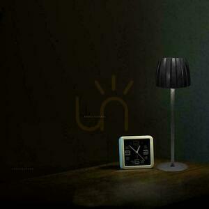 V-TAC 2,7W LED nattduksbordslampa 34cm USB-laddning dimbar svart VT-7967 3000K-6000K 110lm small 6