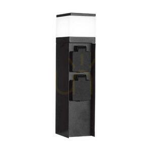 Trädgårdsstolpe LED G9 V-TAC 2 socklar 2x16A 23cm 3600W IP44 Grafit VT-1197 3 års garanti small 0