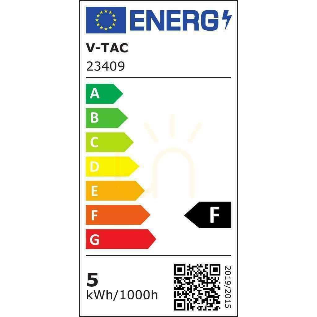 Kontrollera Pendelarmatur V-TAC 5W LED Akryl fi.20cm Krom VT-10114 3000K 450lm Pendelarmatur V-TAC 5W LED Akryl fi.20cm Krom VT-10114 3000K 450lm