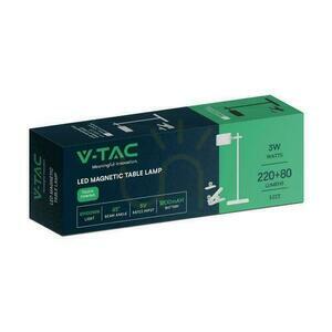 V-TAC 4-i-1 skrivbordslampa 35 cm tapetklämma ficklampa 3W LED CCT vit VT-10115 3000K-6000K 300lm 3 V-TAC 4-i-1 skrivbordslampa 35 cm tapetklämma ficklampa 3W LED CCT vit VT-10115 3000K-6000K 300lm small 3