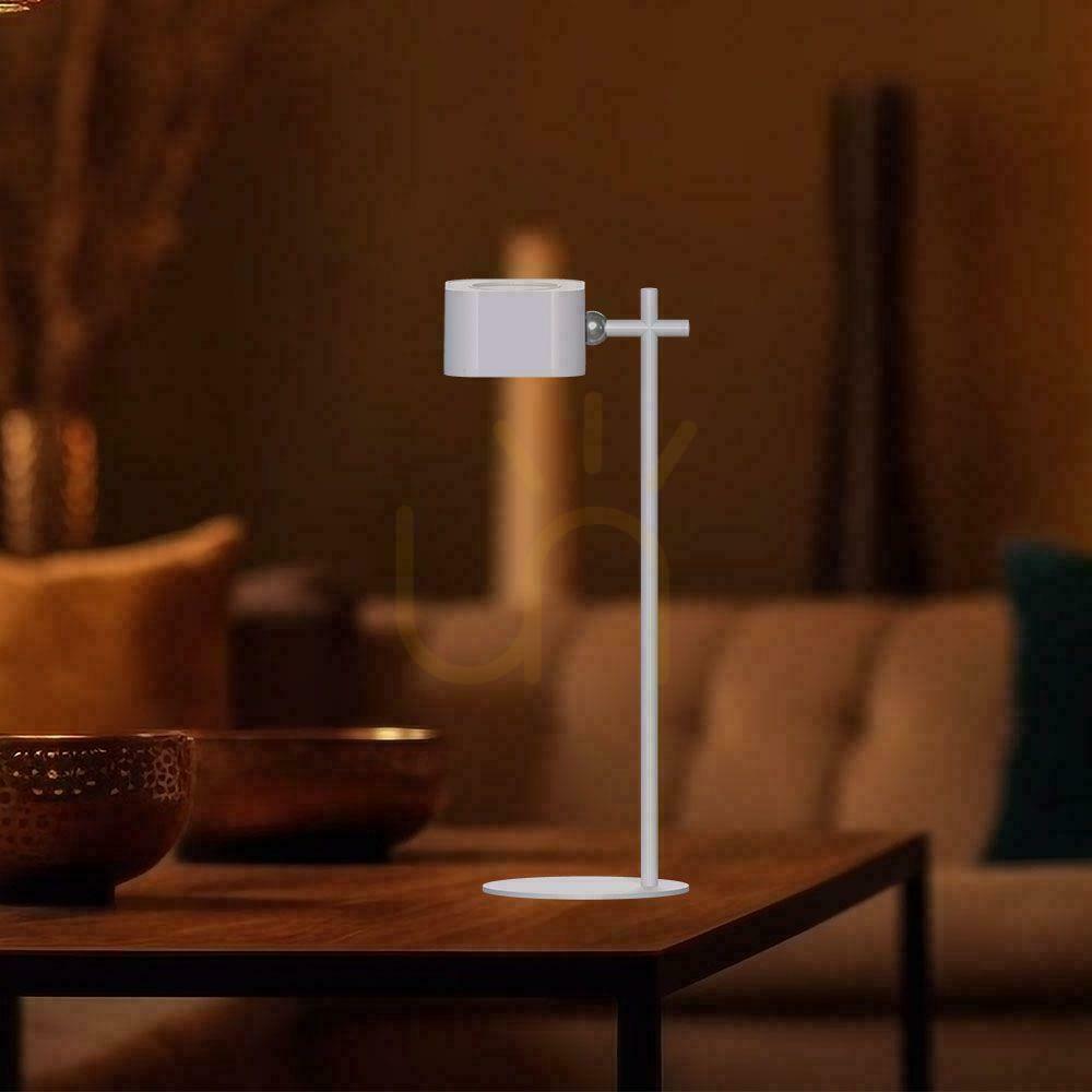 Förhandsvisning V-TAC 4-i-1 skrivbordslampa 35 cm tapetklämma ficklampa 3W LED CCT vit VT-10115 3000K-6000K 300lm V-TAC 4-i-1 skrivbordslampa 35 cm tapetklämma ficklampa 3W LED CCT vit VT-10115 3000K-6000K 300lm