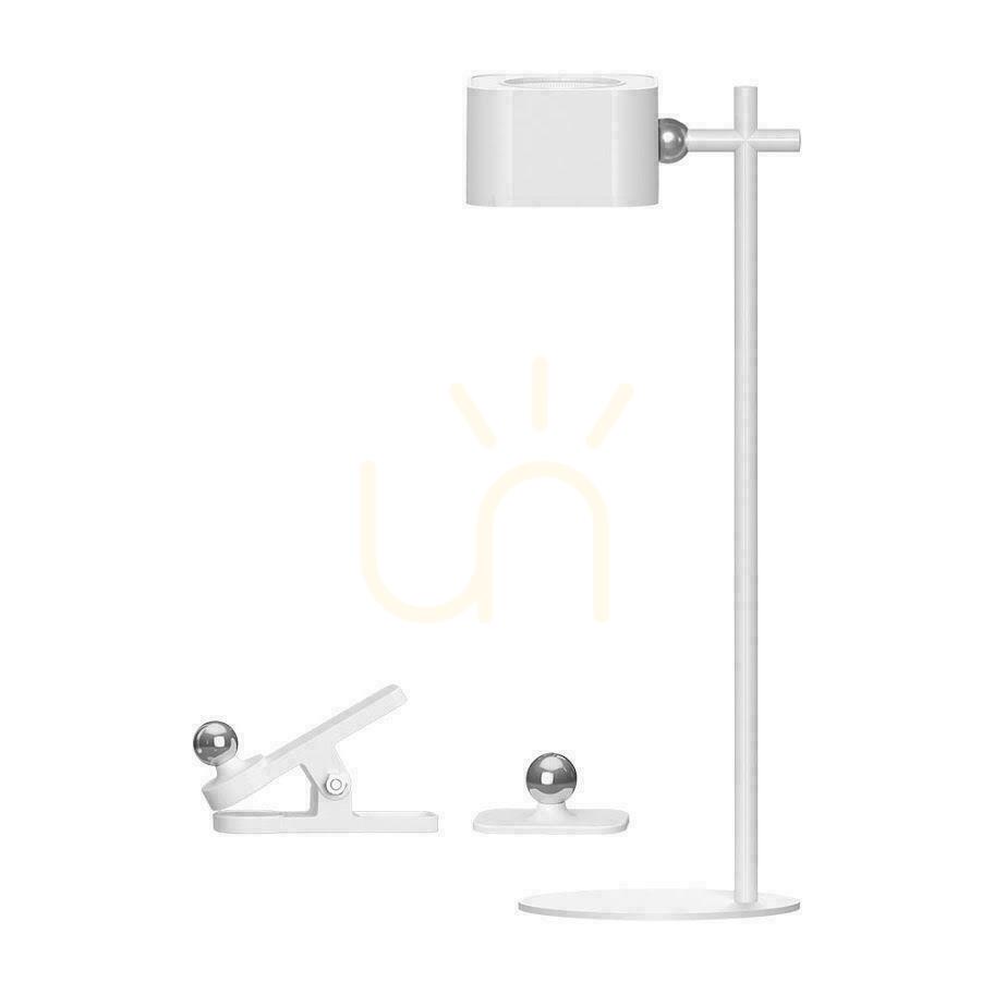 Kontrollera V-TAC 4-i-1 skrivbordslampa 35 cm tapetklämma ficklampa 3W LED CCT vit VT-10115 3000K-6000K 300lm V-TAC 4-i-1 skrivbordslampa 35 cm tapetklämma ficklampa 3W LED CCT vit VT-10115 3000K-6000K 300lm
