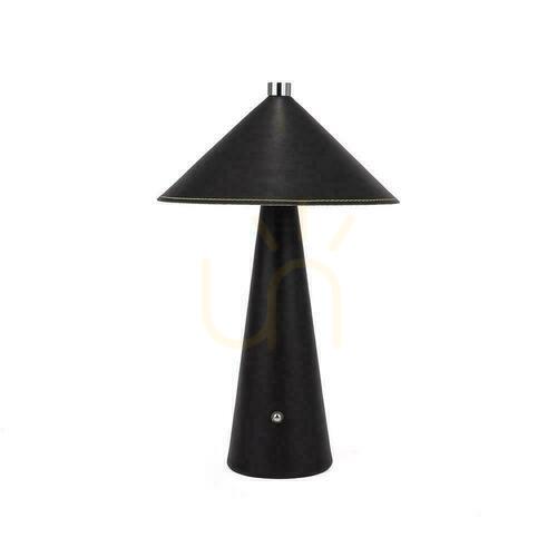 Kontrollera V-TAC 3W LED nattduksbordslampa 33cm CCT USB-C laddning dimbar svart läder VT-10117 3000K-6000K 240lm