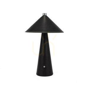 V-TAC 3W LED nattduksbordslampa 33cm CCT USB-C laddning dimbar svart läder VT-10117 3000K-6000K 240lm small 1