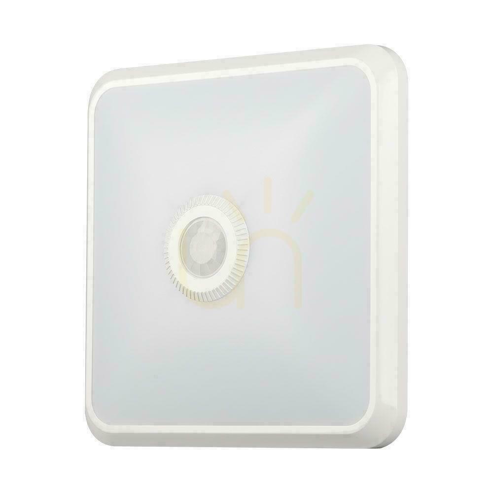 Kontrollera LED Plafond V-TAC SAMSUNG CHIP 12W 29x29cm CCT Rörelsesensor Kvadrat Vit VT-81003 3000K-4000K-6000K 1100lm 5 års garanti LED Plafond V-TAC SAMSUNG CHIP 12W 29x29cm CCT Rörelsesensor Kvadrat Vit VT-81003 3000K-4000K-6000K 1100lm 5 års garanti