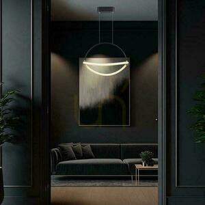 V-TAC 12W LED pendelarmatur 40cm Svart VT-10124 3000K 1440lm small 4