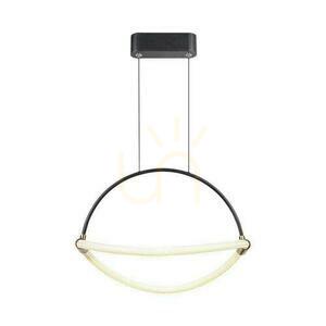 V-TAC 12W LED pendelarmatur 40cm Svart VT-10124 3000K 1440lm small 0