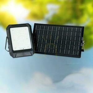 V-TAC Solar LED-projektor 15W Fjärrkontroll, AUTO, Timer, IP65 Svart VT-102W 4000K 1800lm small 7