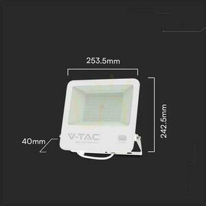 LED-projektor V-TAC 100W 100Lm/W Kabel 1mb SAMSUNG CHIP Vit VT-44104 6500K 8700lm 5 års garanti small 2