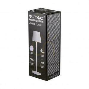 V-TAC 1,5W LED-bordslampa Nattlampa Laddning Dimbar IP54 Vit VT-7997 3000K 150lm small 4