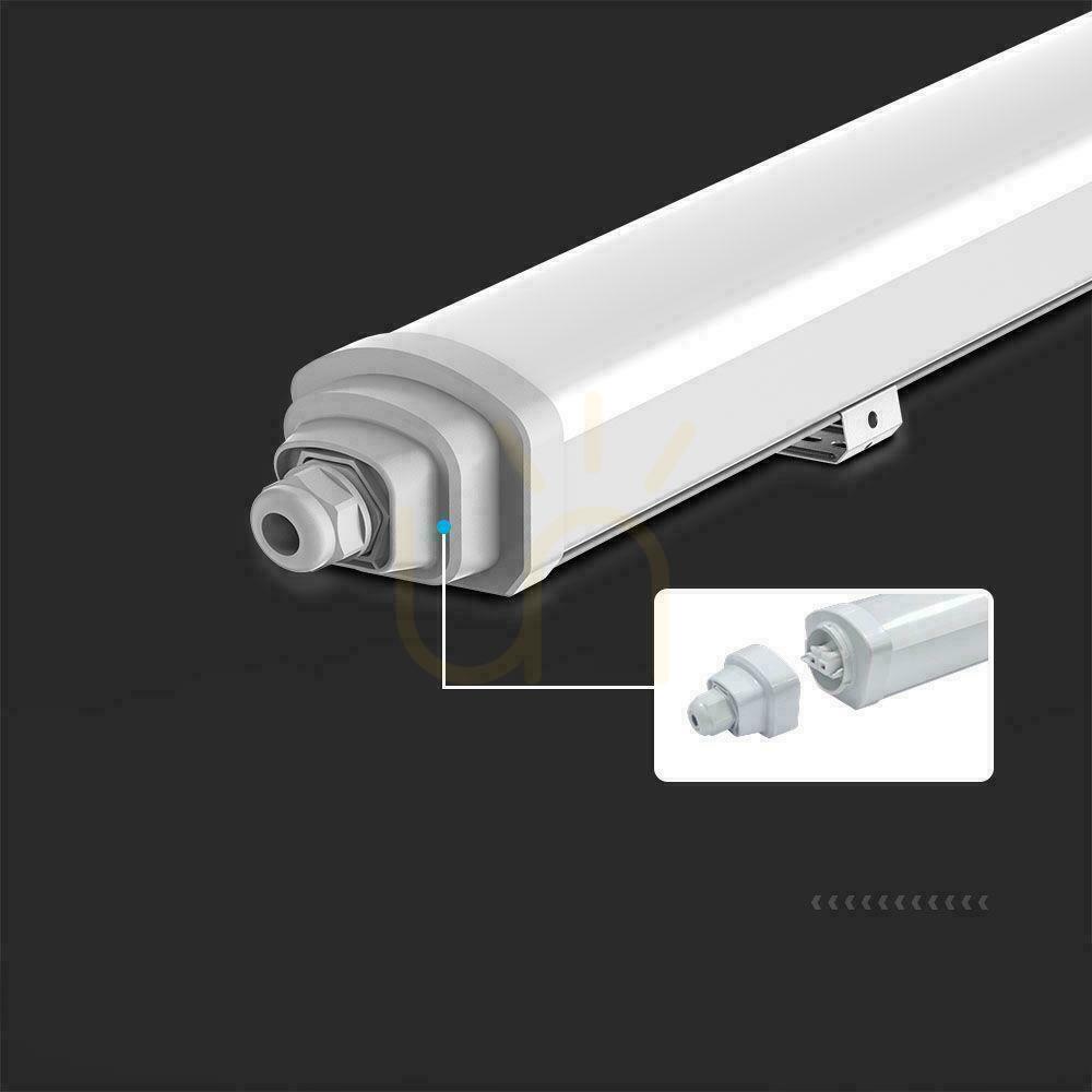Förhandsvisning V-TAC SAMSUNG CHIP GT-SERIES 120cm 36W 120Lm/W VT-12035 4000K 4320lm Hermetisk LED-armatur 3 års garanti V-TAC SAMSUNG CHIP GT-SERIES 120cm 36W 120Lm/W VT-12035 4000K 4320lm Hermetisk LED-armatur 3 års garanti