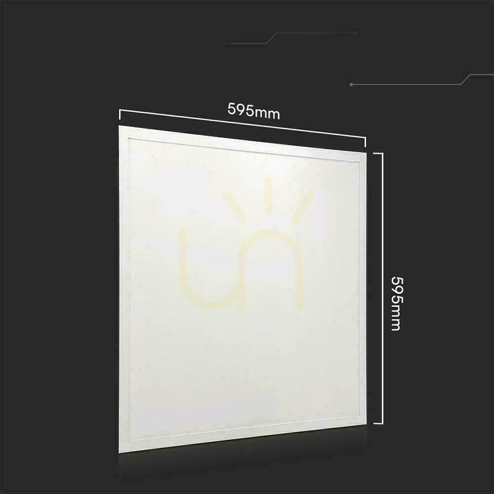 Display LED-panel V-TAC 36W 600x600 LED-bakgrundsbelysning Hermetisk IP65 120Lm/W VT-6235 6500K 4320lm 5 års garanti LED-panel V-TAC 36W 600x600 LED-bakgrundsbelysning Hermetisk IP65 120Lm/W VT-6235 6500K 4320lm 5 års garanti