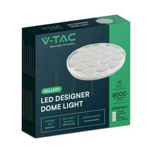 Plafond V-TAC 60W BEEHIVE fi.49cm CCT Pilot TIMER VT-8569 3000K-6500K 6000lm 4 Plafond V-TAC 60W BEEHIVE fi.49cm CCT Pilot TIMER VT-8569 3000K-6500K 6000lm small 4