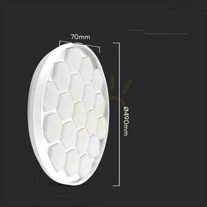 Plafond V-TAC 60W BEEHIVE fi.49cm CCT Pilot TIMER VT-8569 3000K-6500K 6000lm 5 Plafond V-TAC 60W BEEHIVE fi.49cm CCT Pilot TIMER VT-8569 3000K-6500K 6000lm small 5