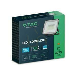 LED-projektor V-TAC 50W 100Lm/W Kabel 1mb SAMSUNG CHIP Svart VT-44055 6500K 4270lm 5 års garanti small 3