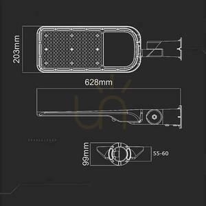 V-TAC SAMSUNG CHIP justerbar LED-gatuarmatur 150W 120Lm/W VT-169ST 4000K 17220lm 5 års garanti small 5