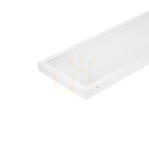 Kontrollera V-TAC 40W SAMSUNG CHIP 1200x300 Ytmonterad Universal 2-i-1 LED-panel VT-6147 6500K 4400lm 3 års garanti