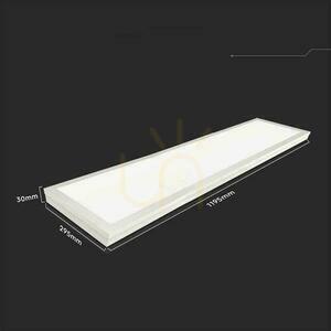 V-TAC 40W SAMSUNG CHIP 1200x300 Ytmonterad Universal 2-i-1 LED-panel VT-6147 6500K 4400lm 3 års garanti small 3