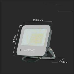 V-TAC LED-projektor 50W Svart IP65 Fjärrkontroll VT-44053 RGB+6500K 4000lm small 4