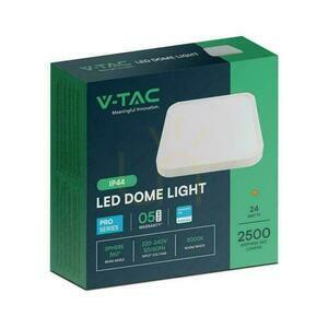 Plafond V-TAC 24W LED SAMSUNG CHIP Square 29x29cm Ytmonterad IP44 Vit VT-8624 3000K 2500lm 5 års garanti small 2