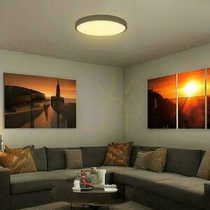 Plafond V-TAC 18W LED SAMSUNG CHIP Rund 25cm Ytmonterad IP44 Svart VT-8618B 6500K 1830lm 5 års garanti small 8