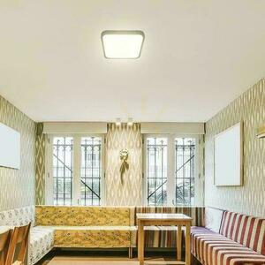 Plafond V-TAC 48W LED SAMSUNG CHIP Square 42x42cm Ytmonterad IP44 Svart VT-8630B 4000K 5160lm 5 års garanti small 5