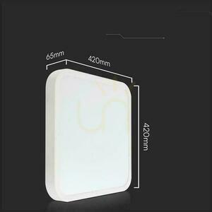 Plafond V-TAC 36W LED SAMSUNG CHIP Square 42x42cm Ytmonterad Pilot Rörelsesensor IP44 Vit VT-8630S 4000K 3820lm 5 års garanti 3 Plafond V-TAC 36W LED SAMSUNG CHIP Square 42x42cm Ytmonterad Pilot Rörelsesensor IP44 Vit VT-8630S 4000K 3820lm 5 års garanti small 3