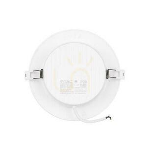 V-TAC 12W LED SAMSUNG CHIP Infälld panel rund 170x28mm VT-61012RD-S 6500K 1200lm 5 års garanti small 2