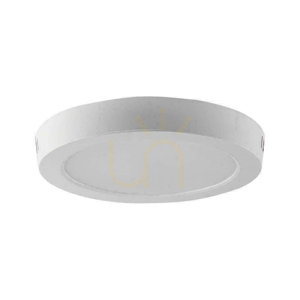 Kontrollera Ytpanel V-TAC 12W LED SAMSUNG CHIP Rund 167x30mm VT-60012RD-S 3000K 1200lm 5 års garanti Ytpanel V-TAC 12W LED SAMSUNG CHIP Rund 167x30mm VT-60012RD-S 3000K 1200lm 5 års garanti