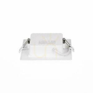 V-TAC 6W LED SAMSUNG CHIP infälld panel fyrkantig 120x120mm VT-61006SQ-S 4000K 660lm small 1