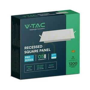 V-TAC Infälld panel 12W LED SAMSUNG CHIP Square 170x170mm VT-61012SQ-S 3000K 1200lm 4 V-TAC Infälld panel 12W LED SAMSUNG CHIP Square 170x170mm VT-61012SQ-S 3000K 1200lm small 4