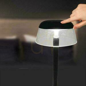 V-TAC 3W LED nattduksbordslampa 28cm USB-laddning Dimbar Svart VT-75002 3000K-6000K 110lm small 3