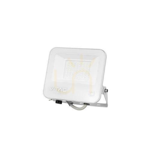 Kontrollera V-TAC 50W SAMSUNG CHIP PRO-S Vit VT-44055 6500K 4270lm LED-projektor 5 års garanti