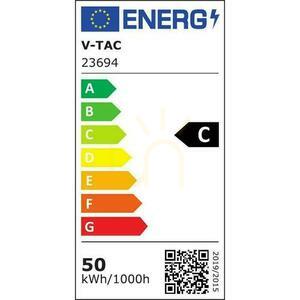 V-TAC 50W SAMSUNG CHIP LED-projektor Svart 160Lm/W VT-44051 4000K 8000lm 5 års garanti small 7