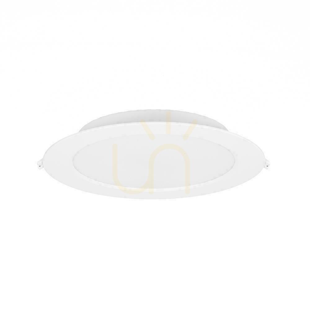 Kontrollera V-TAC 18W LED SAMSUNG CHIP Infälld panel rund 220x28mm VT-61018RD-S 6500K 1980lm 5 års garanti V-TAC 18W LED SAMSUNG CHIP Infälld panel rund 220x28mm VT-61018RD-S 6500K 1980lm 5 års garanti