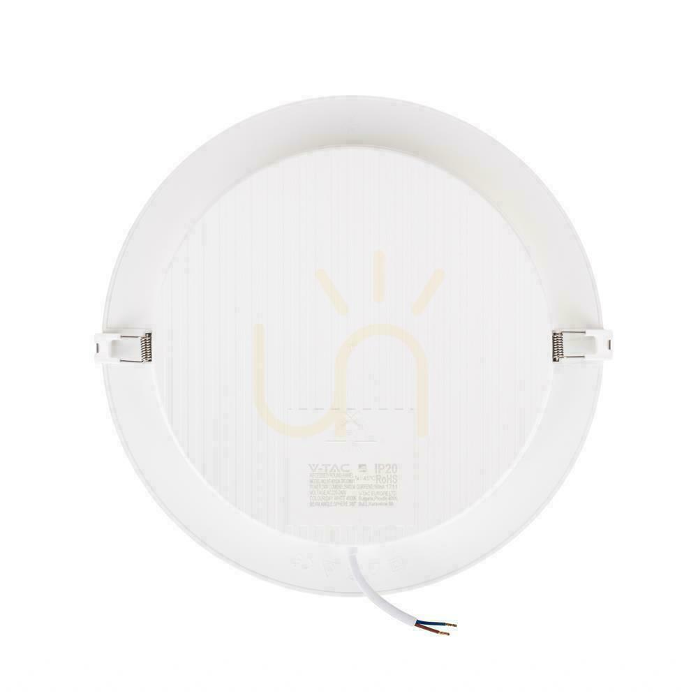 Förhandsvisning V-TAC 24W LED SAMSUNG CHIP Infälld panel rund 294x29mm VT-61024RD-S 3000K 2500lm 5 års garanti V-TAC 24W LED SAMSUNG CHIP Infälld panel rund 294x29mm VT-61024RD-S 3000K 2500lm 5 års garanti