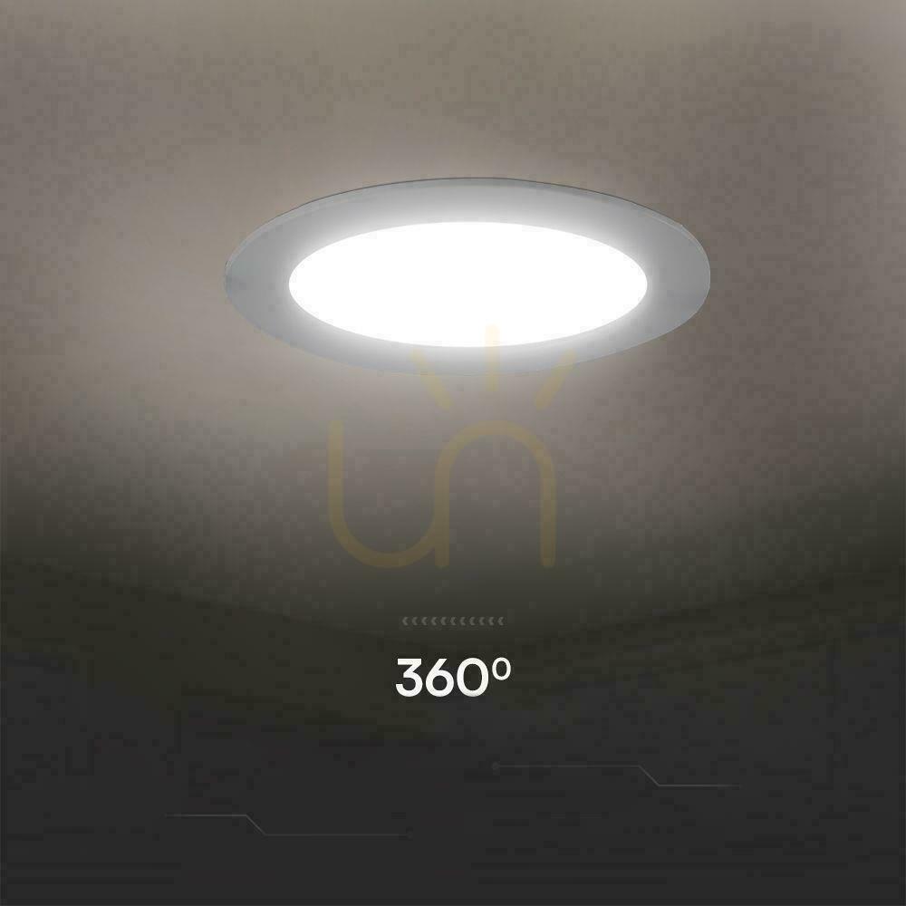 Kontrollera V-TAC 24W LED SAMSUNG CHIP Infälld panel rund 294x29mm VT-61024RD-S 3000K 2500lm 5 års garanti V-TAC 24W LED SAMSUNG CHIP Infälld panel rund 294x29mm VT-61024RD-S 3000K 2500lm 5 års garanti