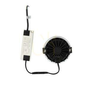 V-TAC LED Downlight 12W BRIDGELUX CHIP CCT Vit Raster Anti Glare Honeycomb VT-17012 3000K-4000K-6400K 1180lm small 3