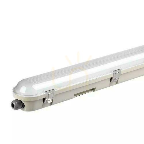 Kontrollera CNBOP Batterytech SAMSUNG CHIP 48W 150cm 120Lm/W CL VT-155048 4000K 5760lm Hermetisk LED nödljusarmatur.