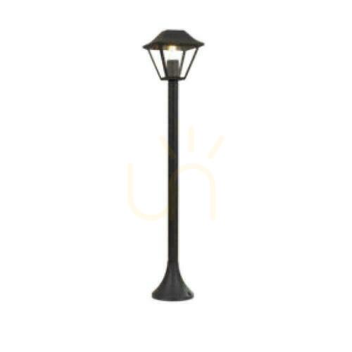Kontrollera V-TAC Trädgårdsstolpe 1XE27 95cm IP44 Svart VT-845 3 års garanti
