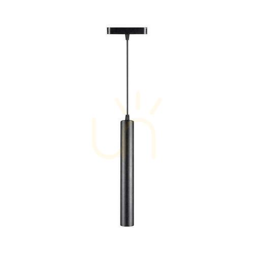 Kontrollera 48V V-TAC 15W LED 30st Svart VT-4214 3000K 1600lm 3 års garanti Pendel Magnetisk skenarmatur