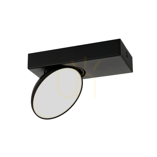 Kontrollera Spotlight Italux Castelio LED svart 5W 4000K 380 lm IP20 SPL-31976-1B-BK