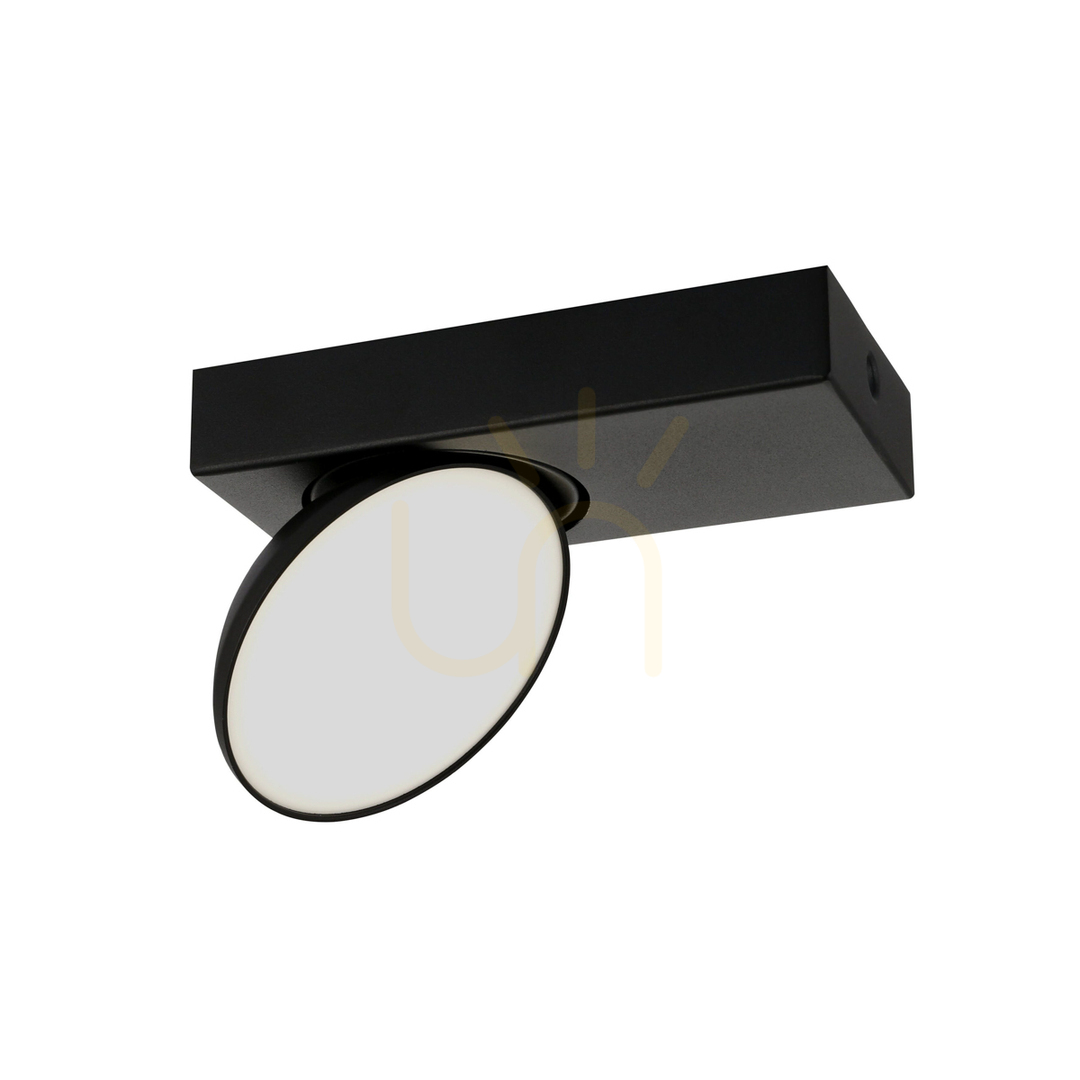 Kontrollera Spotlight Italux Castelio LED svart 5W 4000K 380 lm IP20 SPL-31976-1B-BK Spotlight Italux Castelio LED svart 5W 4000K 380 lm IP20 SPL-31976-1B-BK