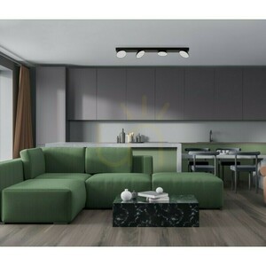 Spotlights Italux Castelio LED 4-arm svart 20W 4000K SPL-31976-4B-BK small 1