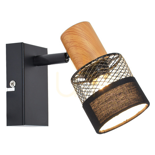 Kontrollera Spotlight Italux Coletta svart E14 SPL-90110-1