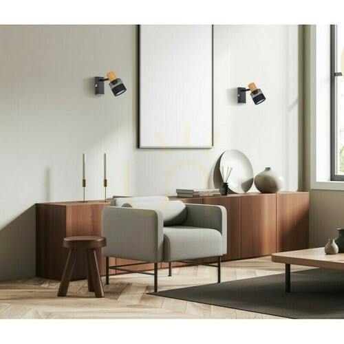 Kontrollera Spotlight Italux Coletta svart E14 SPL-90110-1