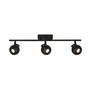 Spotlight Italux Lafin svart 3xGU10 SPL-45379-3-BK small 1