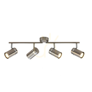 Italux Palmoni takspotlight 4×GU10, satinerad nickel och krom, 72 cm SPL-2024-4 small 1