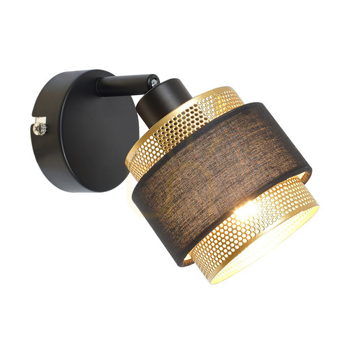 Kontrollera Spotlight Italux Renez E14 Svart Metall SPL-95820-1
