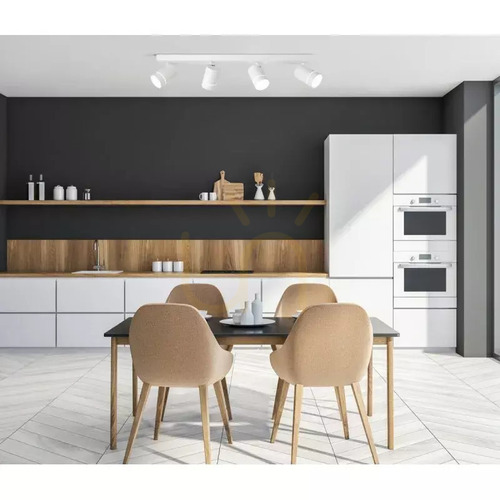 Kontrollera Vit takspotlight Italux Selma med 4 LED-spothuvuden, 4000 K, SPL-31983-4B-WH